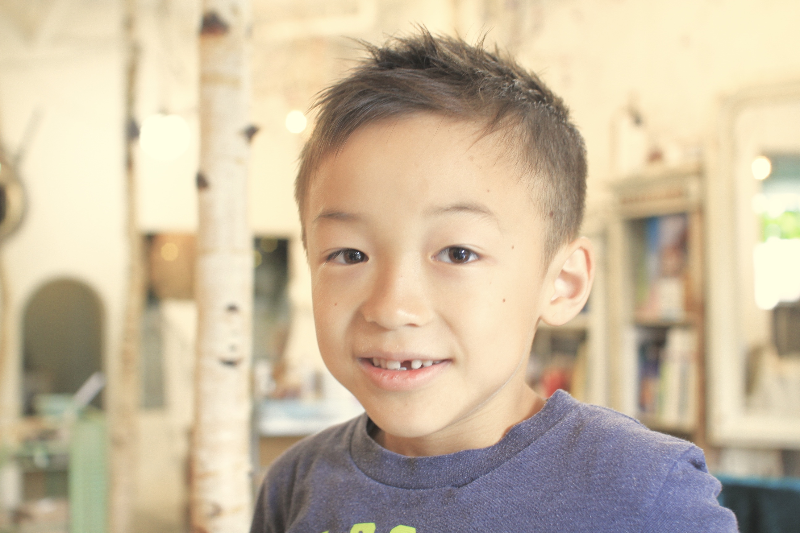 ソフトモヒカン　子供の髪型　男の子